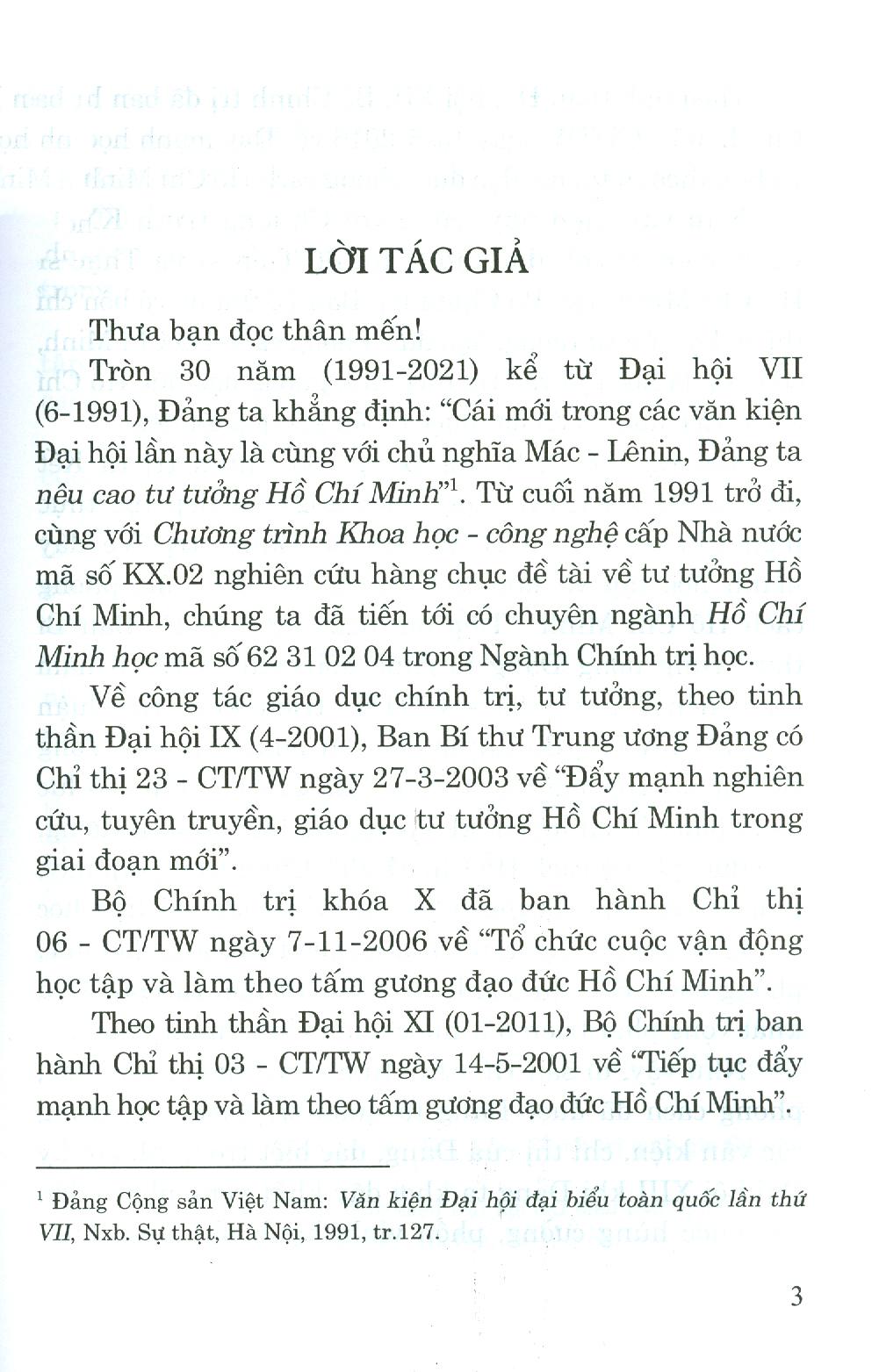Di Sản Hồ Chí Minh Trong Công Cuộc Đổi Mới