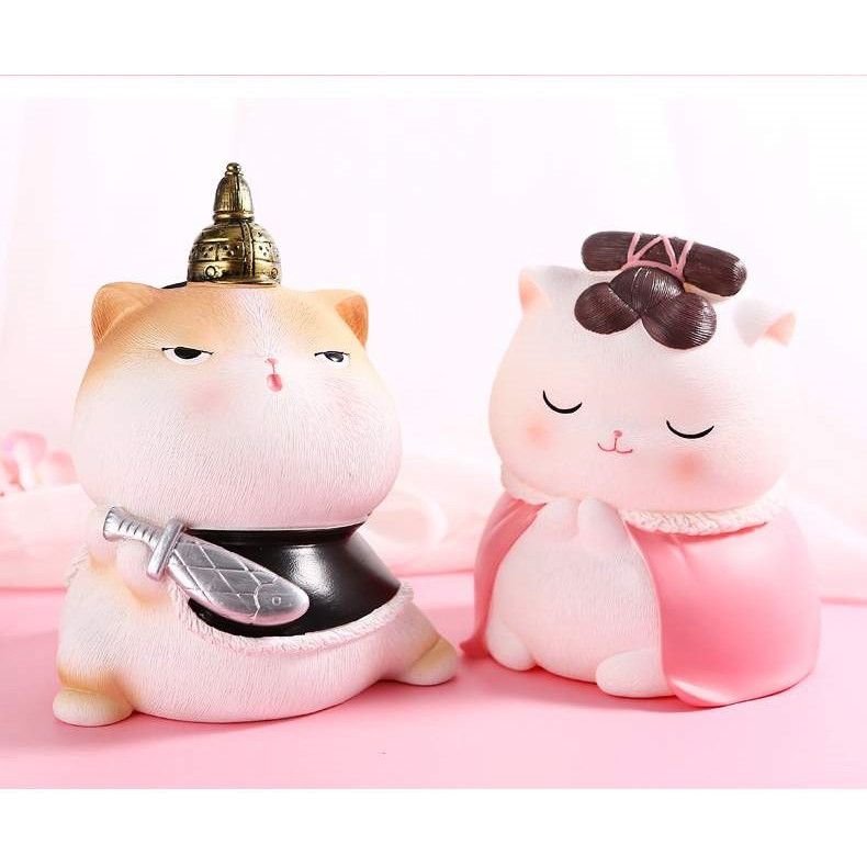 Bộ Mèo Hoàng Thượng Hoàng Hậu Mini