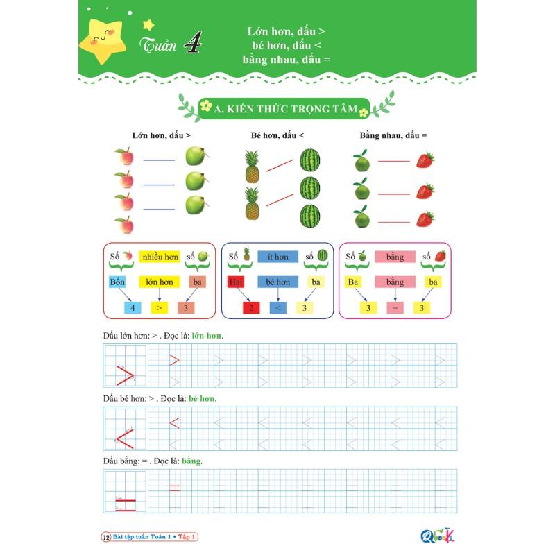 Sách - Bài Tập Tuần Toán 1 - Cánh Diều - Tập 1