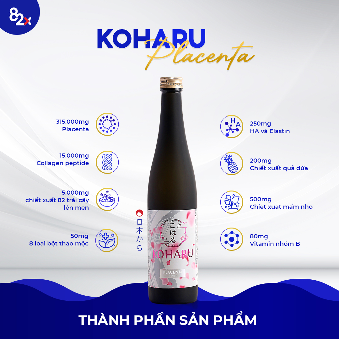 82X Liệu Da Căng Bóng 2 Chai Collagen Classic và 1 Chai Collagen Koharu 