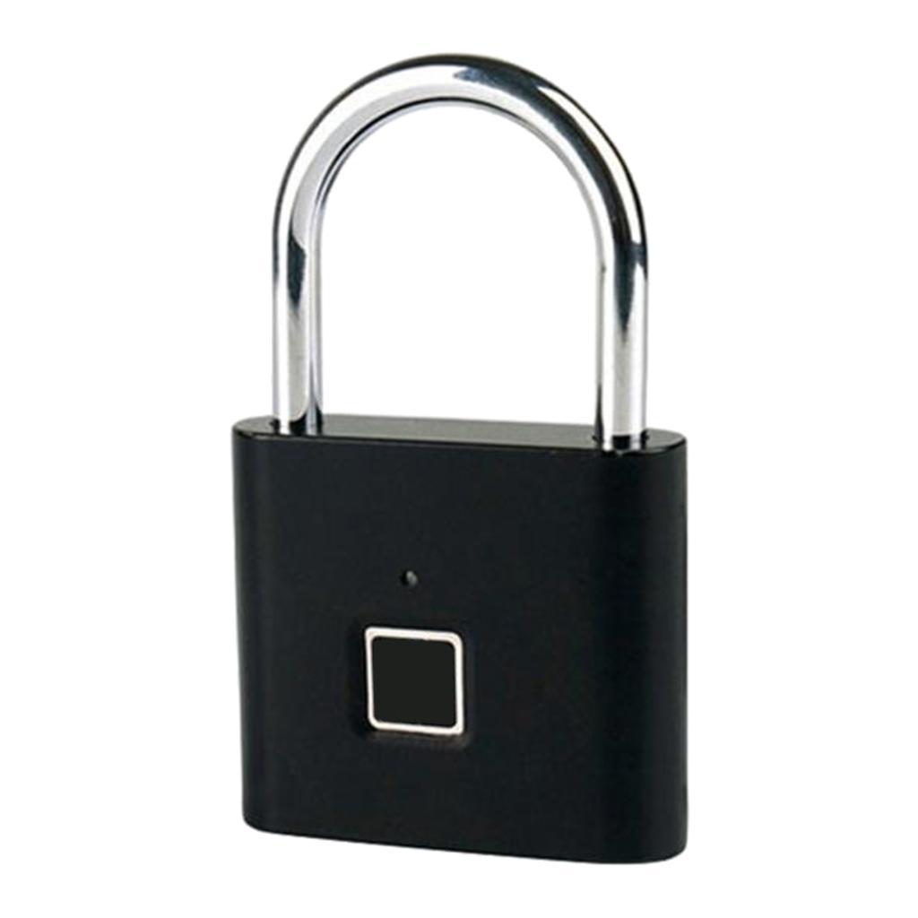 Rechargeable Anti-   Fingerprint Lock   black