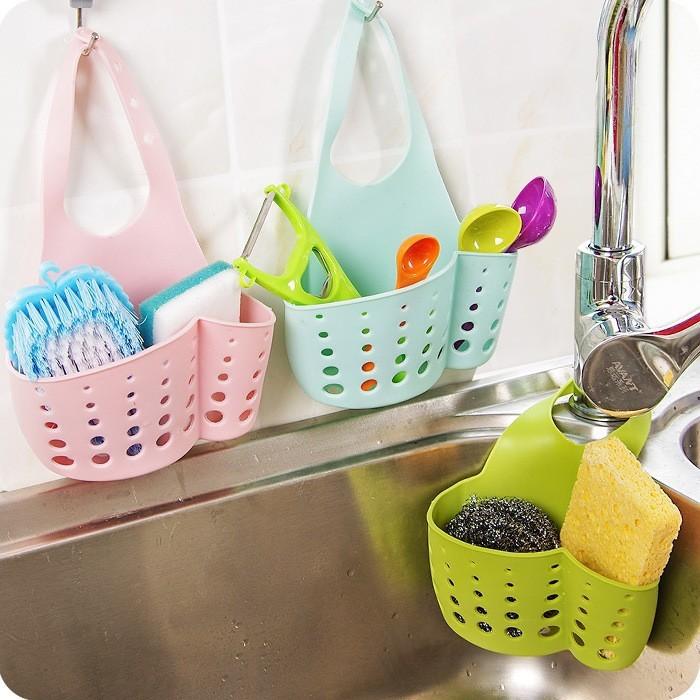 Giỏ có móc treo bồn rửa bát