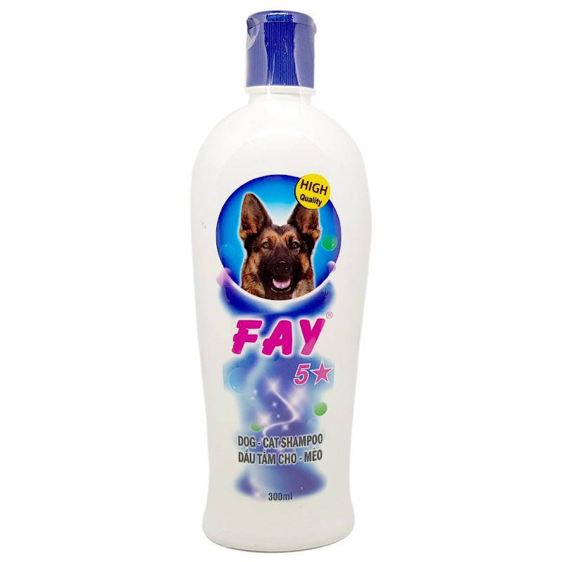 Dầu tắm thú cưng Fay 5 sao 300ml