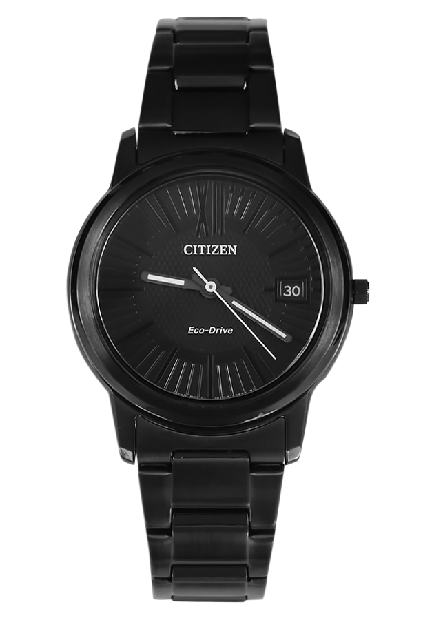 Đồng Hồ Nữ Dây Kim Loại CITIZEN FE6015-56E (33mm) - Đen