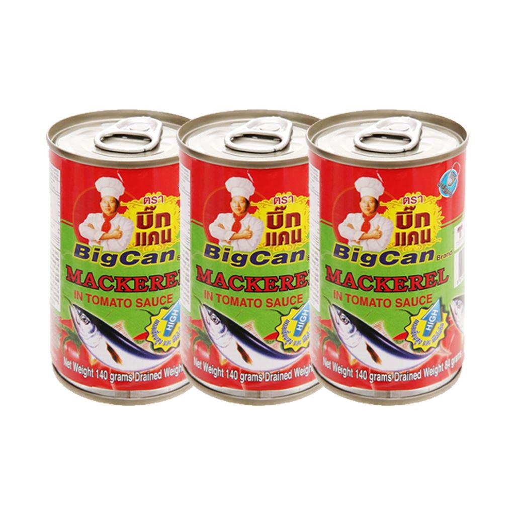 Cá Nục Hộp Sốt Cà Chua Bigcan 140G