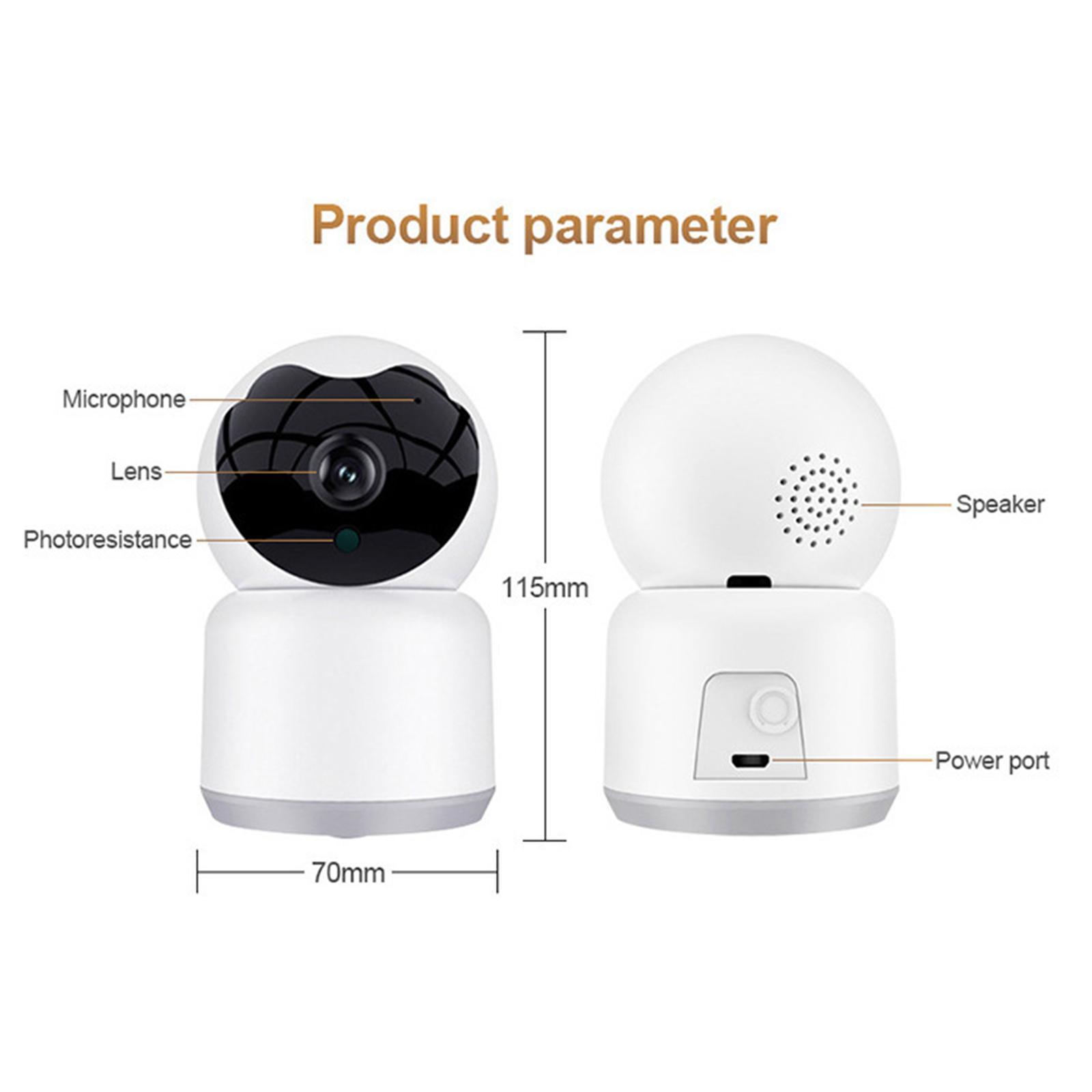 2MP Tuya Camera Infrared Micro  Recording  for Home Outdoor Cat