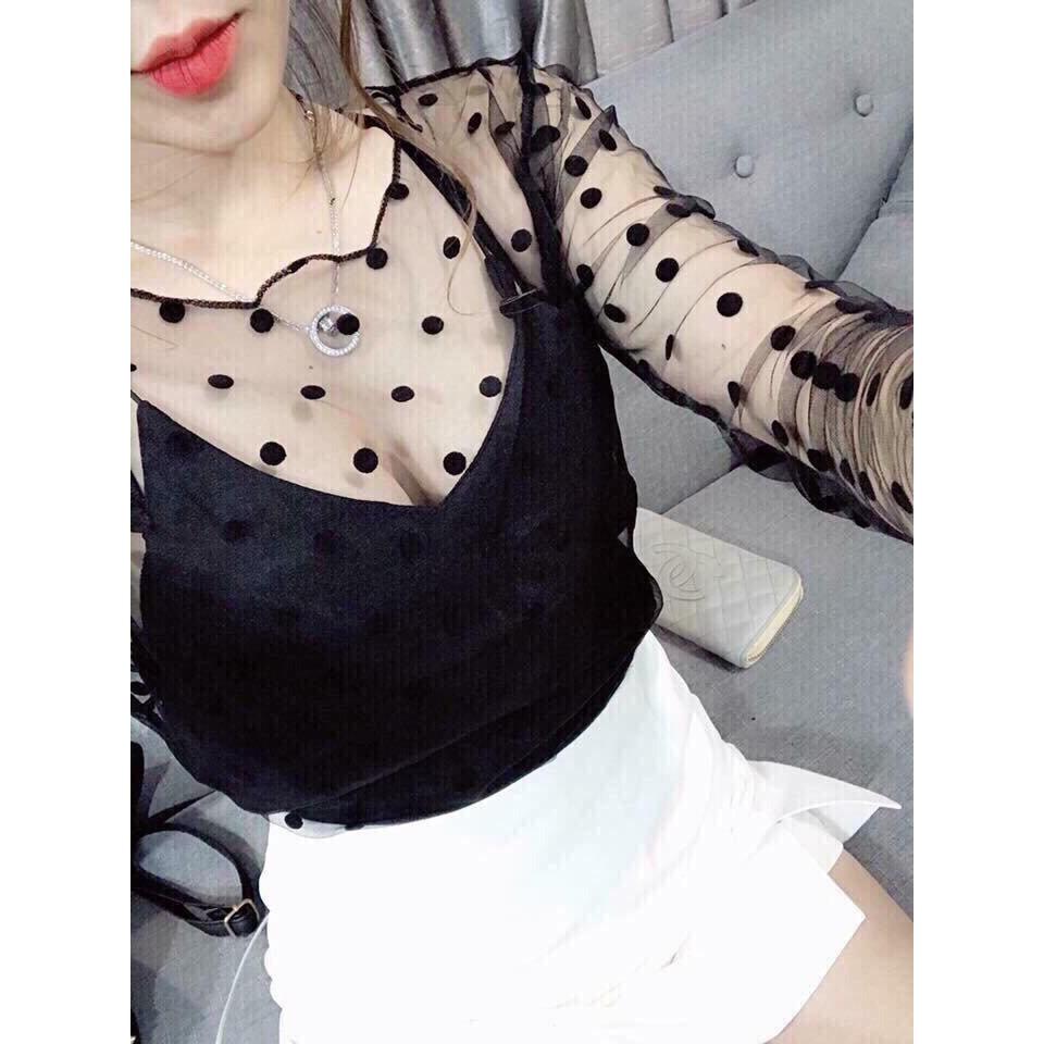 Áo lưới sexy Quảng Châu loại cao cấp siêu đẹp