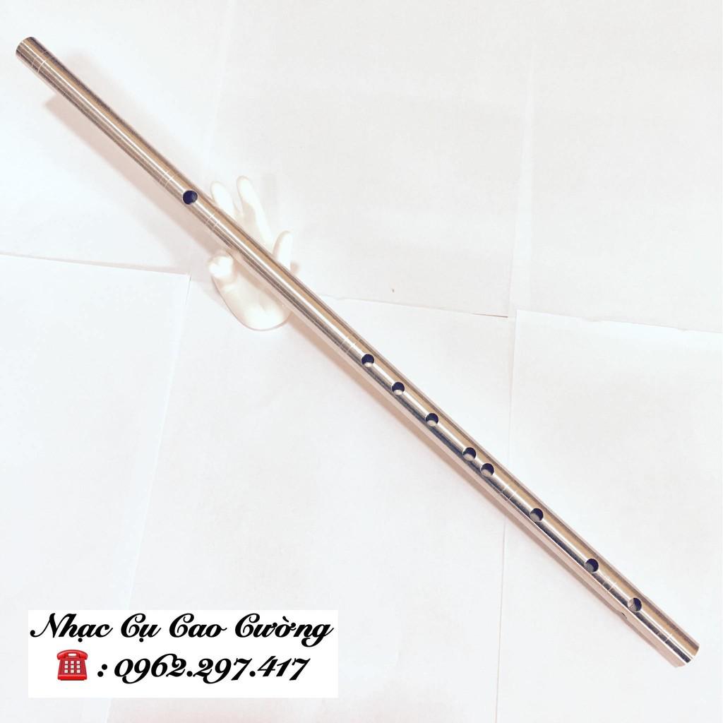 Sáo inox âm cực chuẩn tone Đô C5