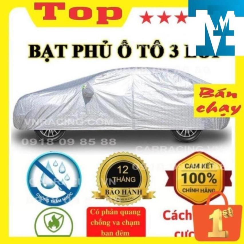 Bạt phủ toàn xe 3 lớp chống xước, chống nắng, chống cháy cho ô tô