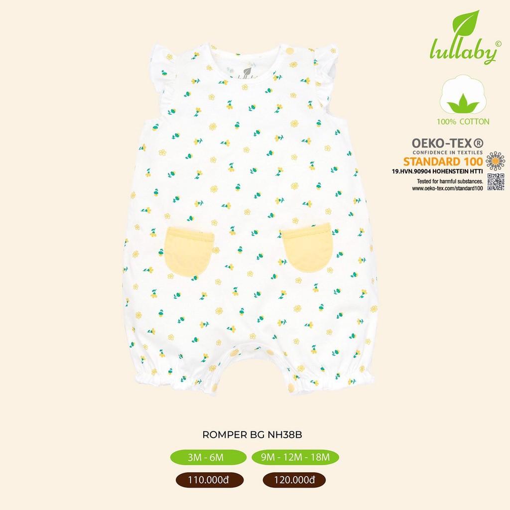 Romper/Body đùi bé gái bé trai chất cotton mềm mịn cực xinh hãng Lullaby