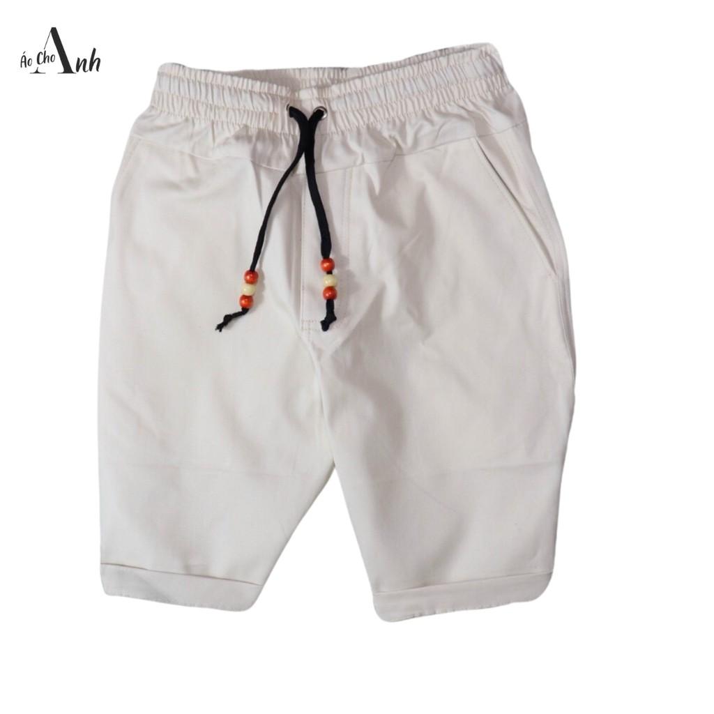 Quần ngố nam chất kaki co giãn form JOGGER đùi nam nhiều màu - QH009