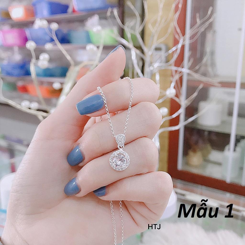 Dây chuyền nữ bạc Ý mặt nhỏ xinh MS12d