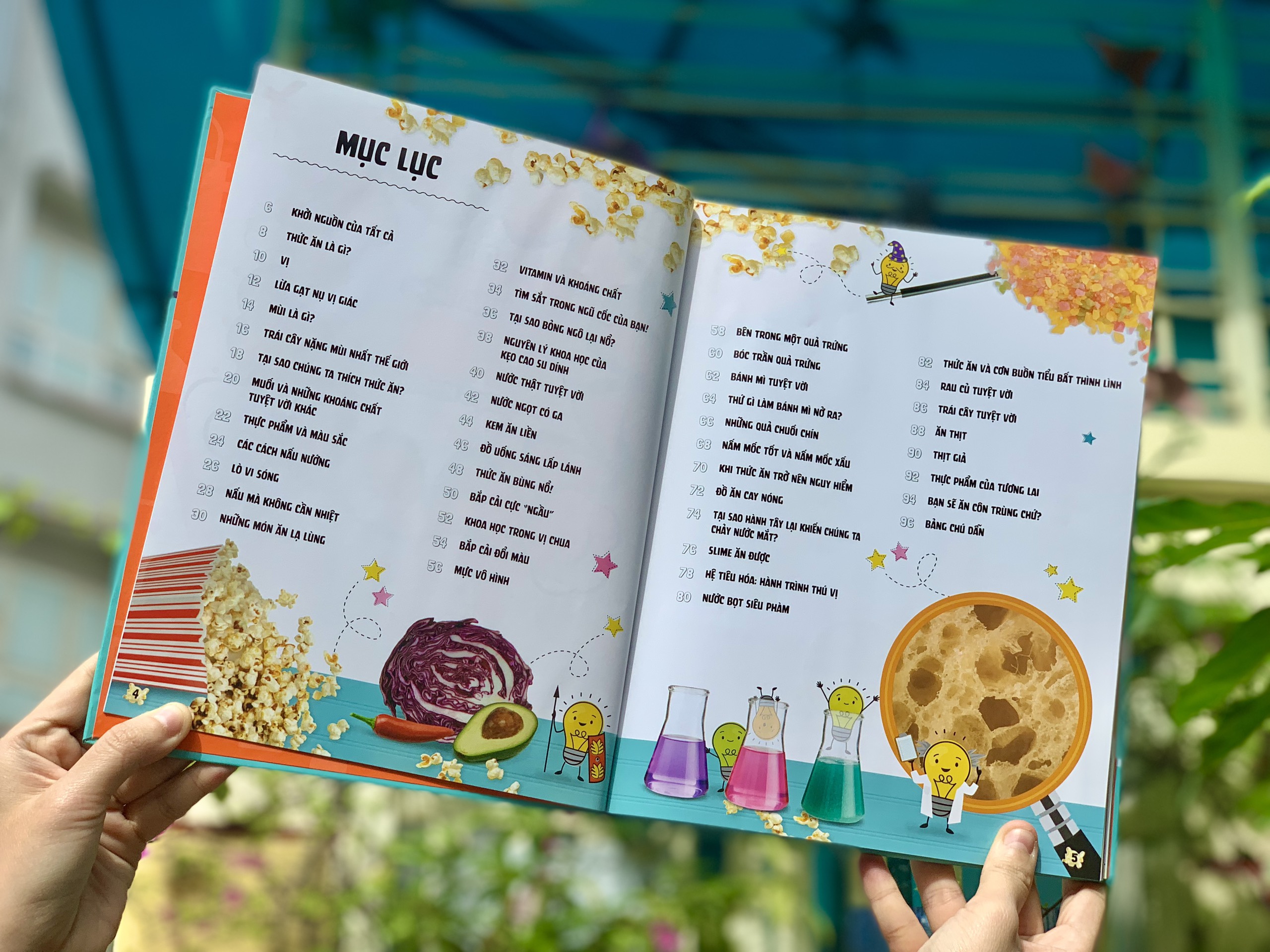 Sách Khoa học ăn được không?
