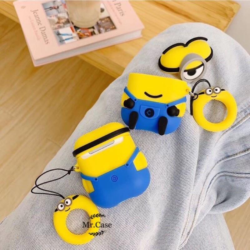Vỏ ốp case bảo vệ bao đựng cho tai nghe không dây bluetooth 1/2/Pro chống va đập