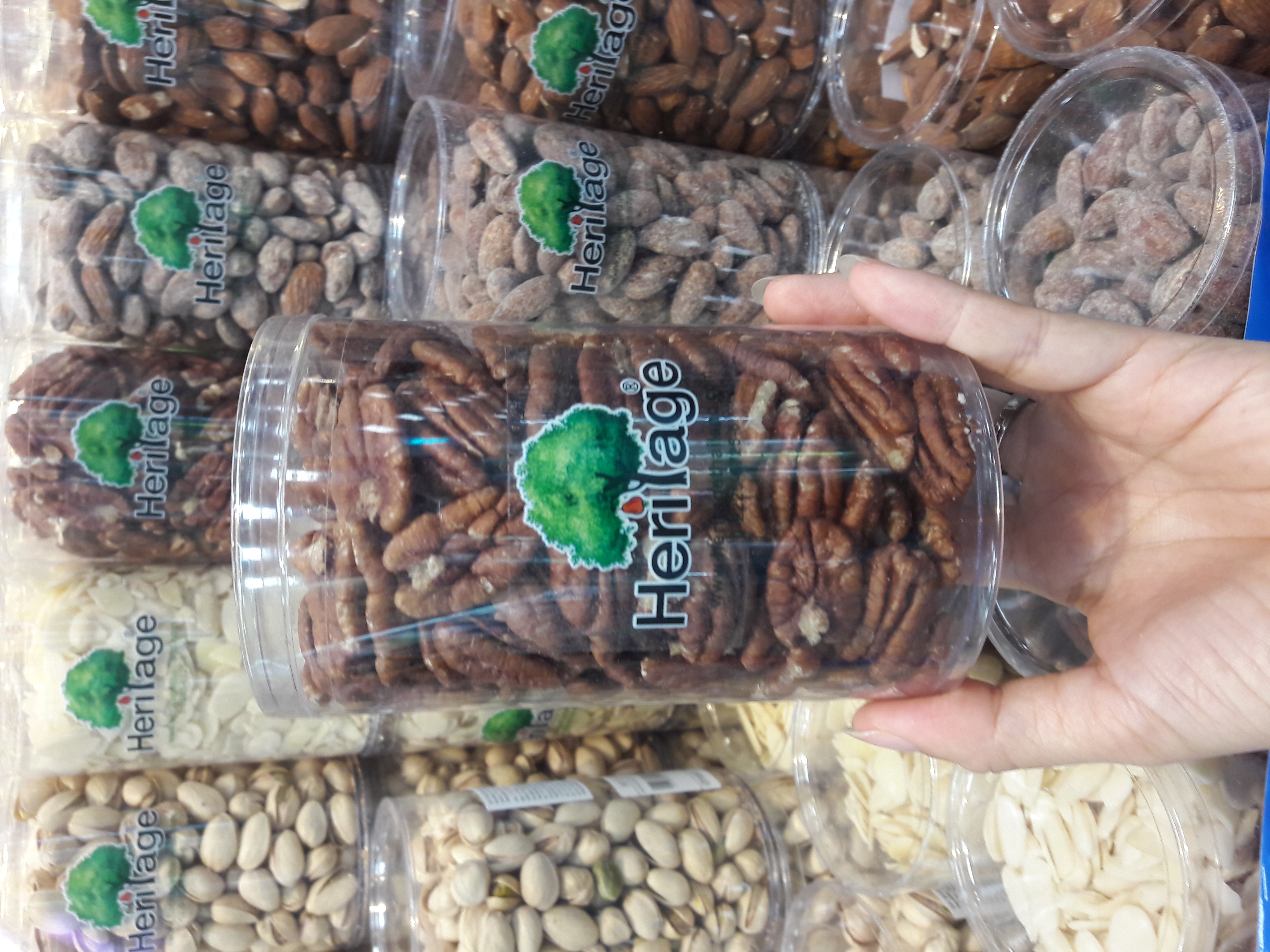 Hạt Hồ Đào Hữu Cơ Heritage gói 200g – Organic Pecan