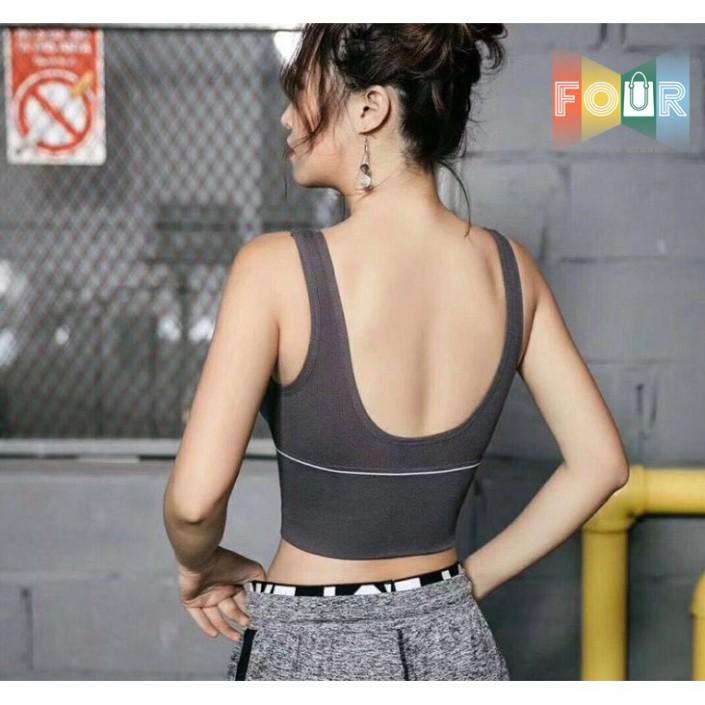 Áo Bra Nữ Có Chữ Tập Gym Tập Yoga Sexy Thoáng Mát 2021