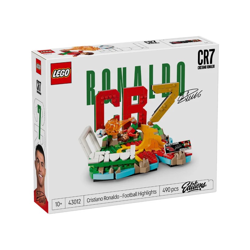 LEGO EDITIONS SPORTS 43012 - Biểu Tượng Sân Cỏ Cristiano Ronaldo (490 Chi Tiết)