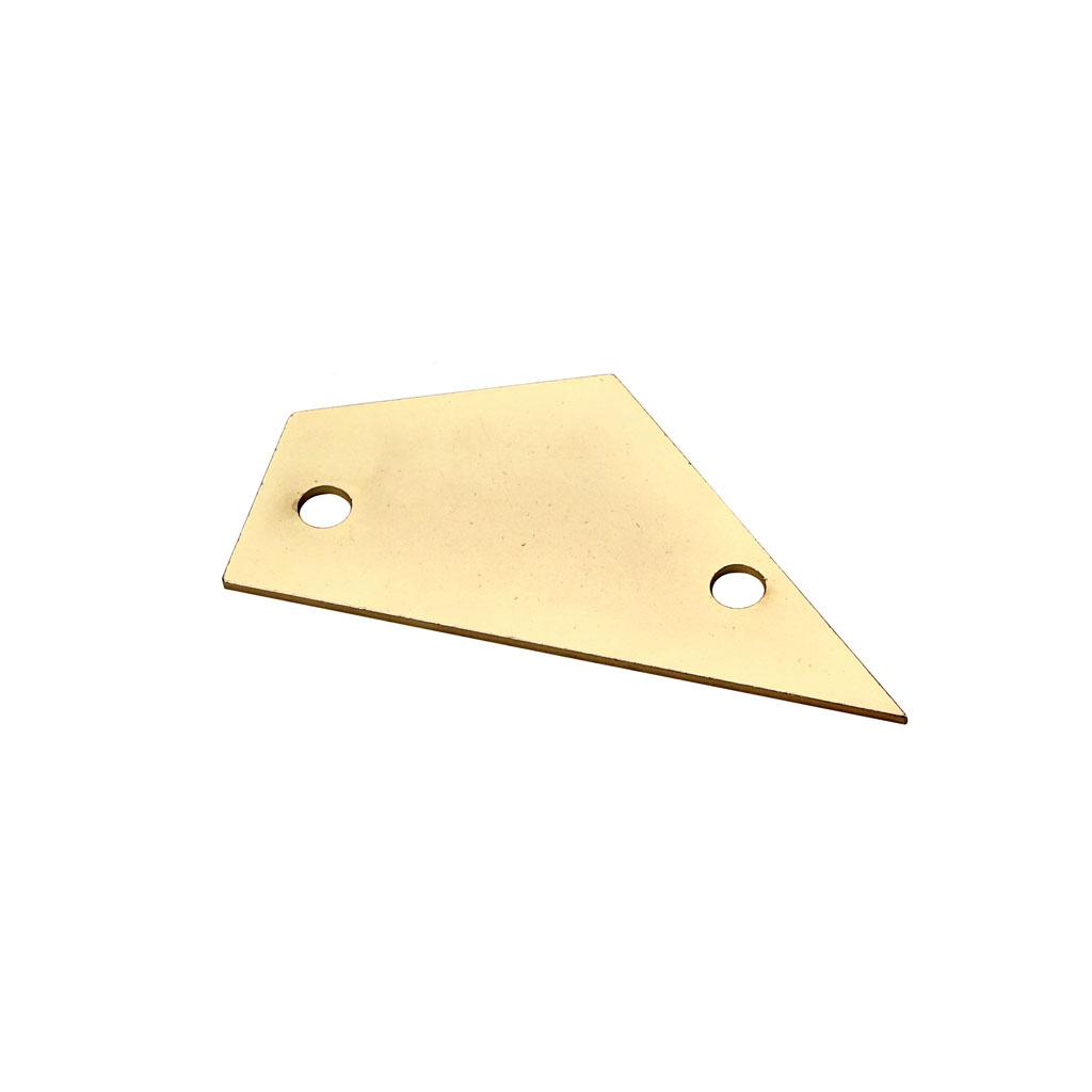 Fret Rocker Leveling Luthier Maker for Electric Guitar Bass Guitar Golden