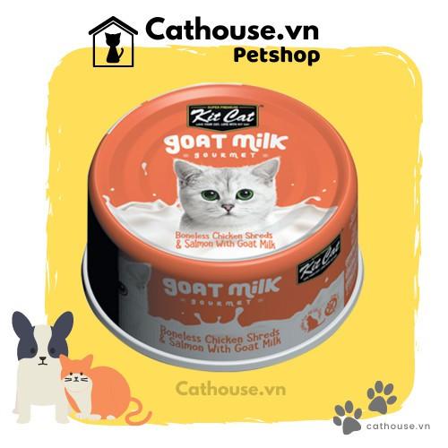 Pate Sữa Dê Kit Cat Dành Cho Mèo