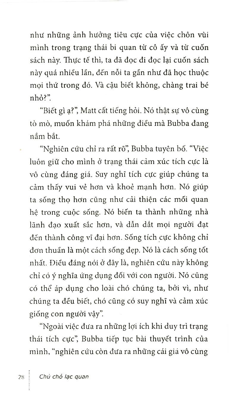 Sách Chú Chó Lạc Quan