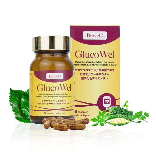 Thực phẩm chức năng hỗ trợ điều trị tiểu đường từ Nhật Bản Bewel Glucowel 