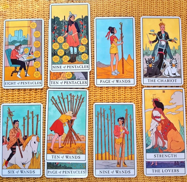 Bộ Bài Bói Modern Witch Tarot New Đẹp