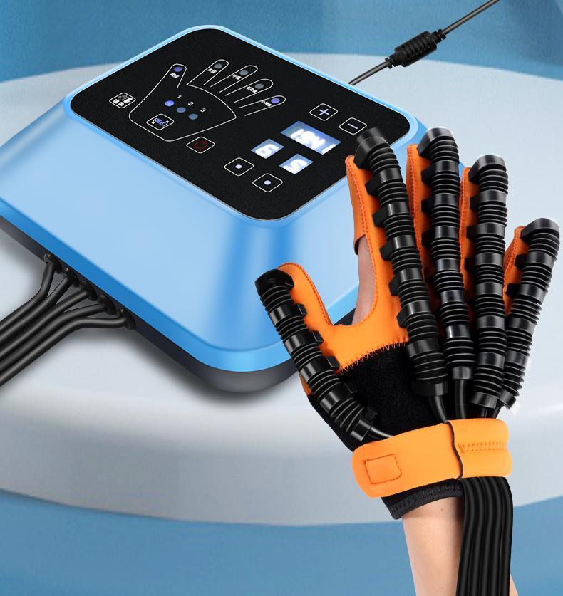 Phục hồi chức năng robot găng tay thiết bị tay huấn luyện ngón tay massage găng tay đột quỵ hemiplegia chức năng tay Color: B-Left hand - L