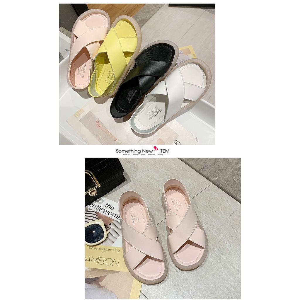 Sandal Nữ Học Sinh Đế 3cm Mềm Dẻo Êm Chân Siêu Xinh ST64- Mery Shoes