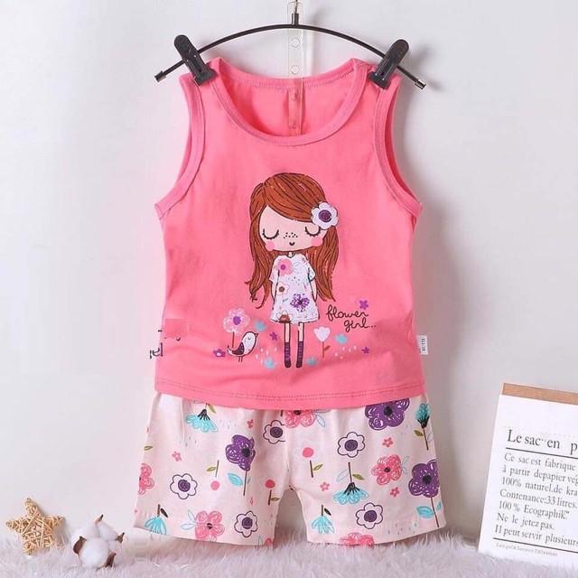 Bộ ba lỗ cho bé trai bé gái size 8-15kg