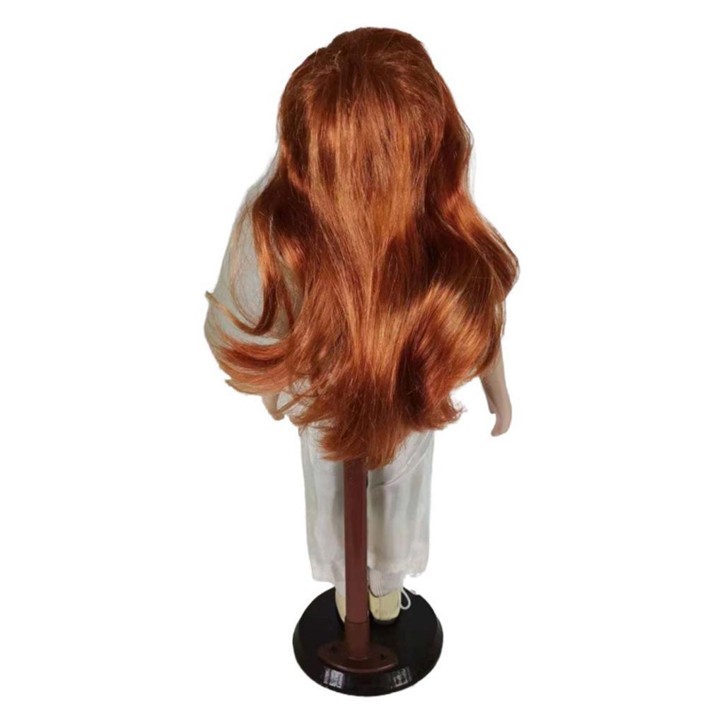 Vintage Style Elegant Porcelain Doll Figurines Home Desk Decoration 40cm
