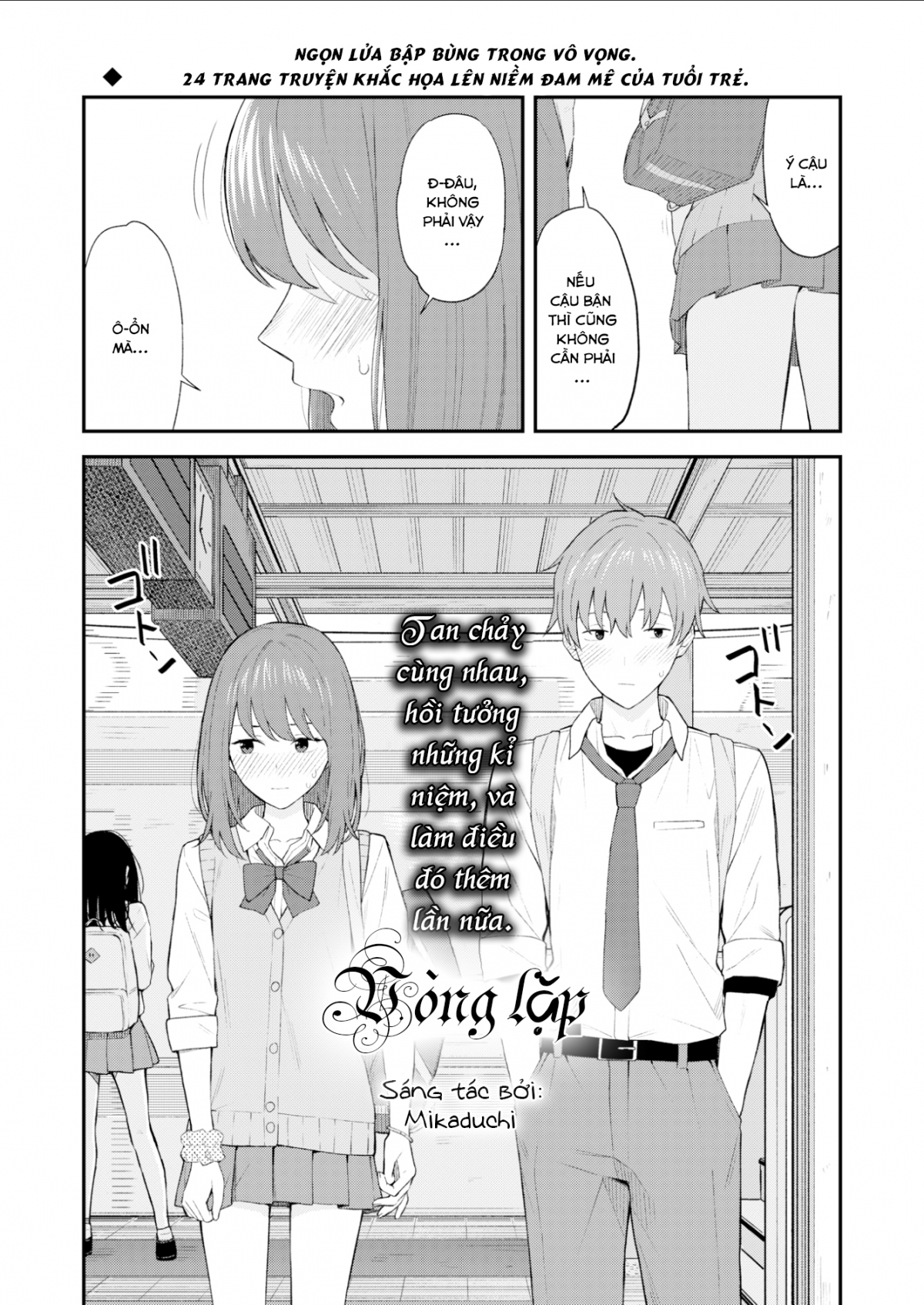 vòng lặp ngọt ngào chapter 1 2