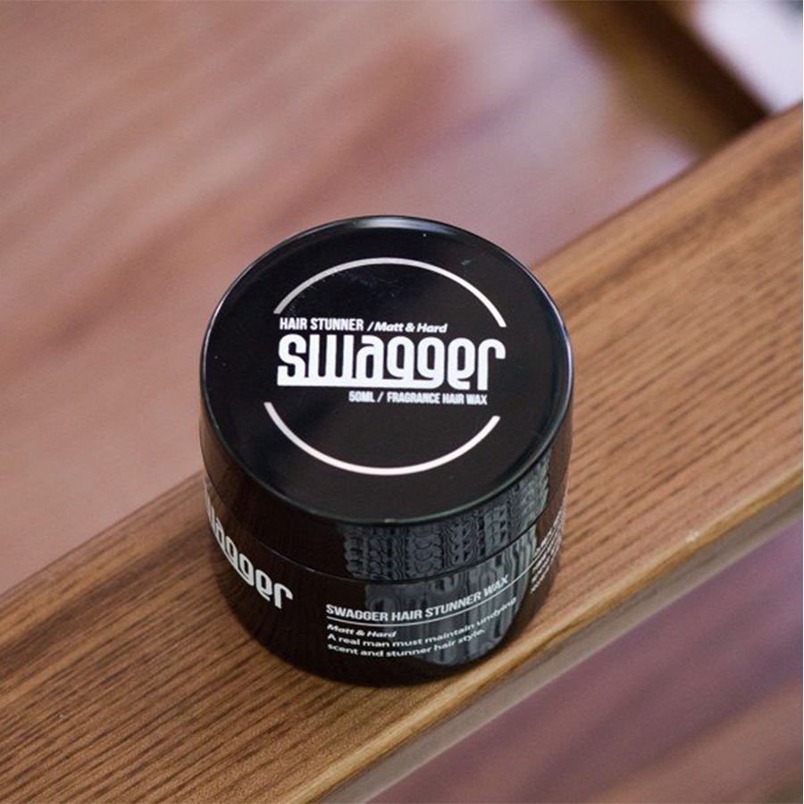 COMBO 2 hộp sáp vuốt tóc nam Swagger Hair Stunner Wax Organics Hàn Quốc 50ml