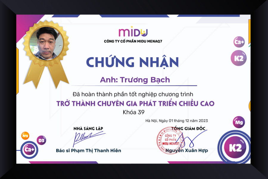 Midu MenaQ7 180mcg – Phát triển chiều cao cho trẻ em và giúp xương chắc, dài, dẻo từ trong bụng mẹ tới suốt cuộc đời