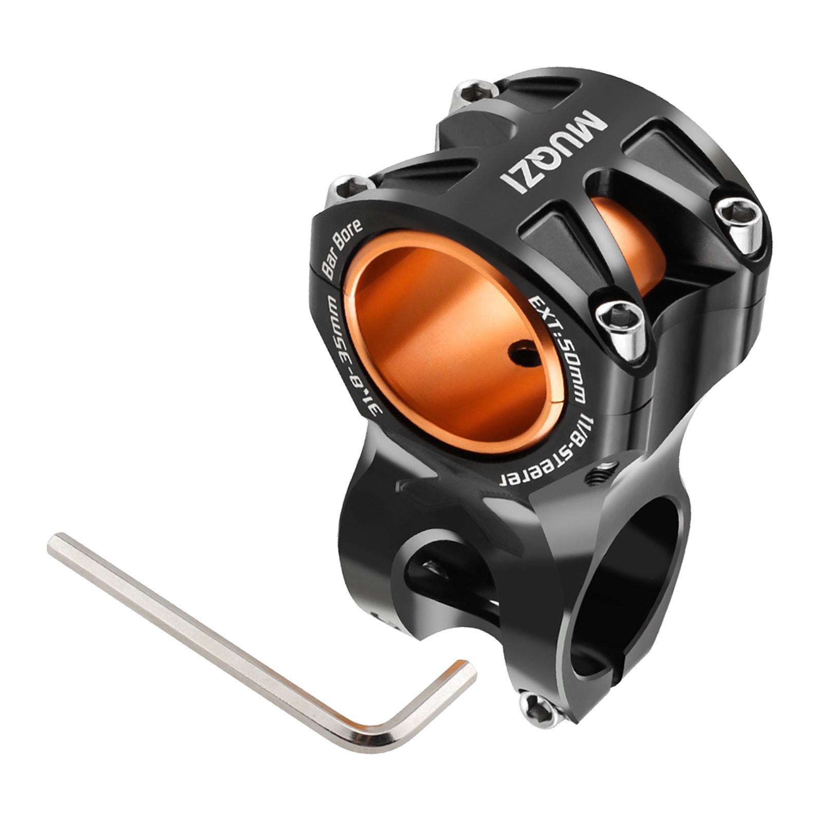 Bike Stem  Handlebar Stem Riser Short Handlebar Stem for Mountain , Road Bike, BMX, Alloy Aluminum