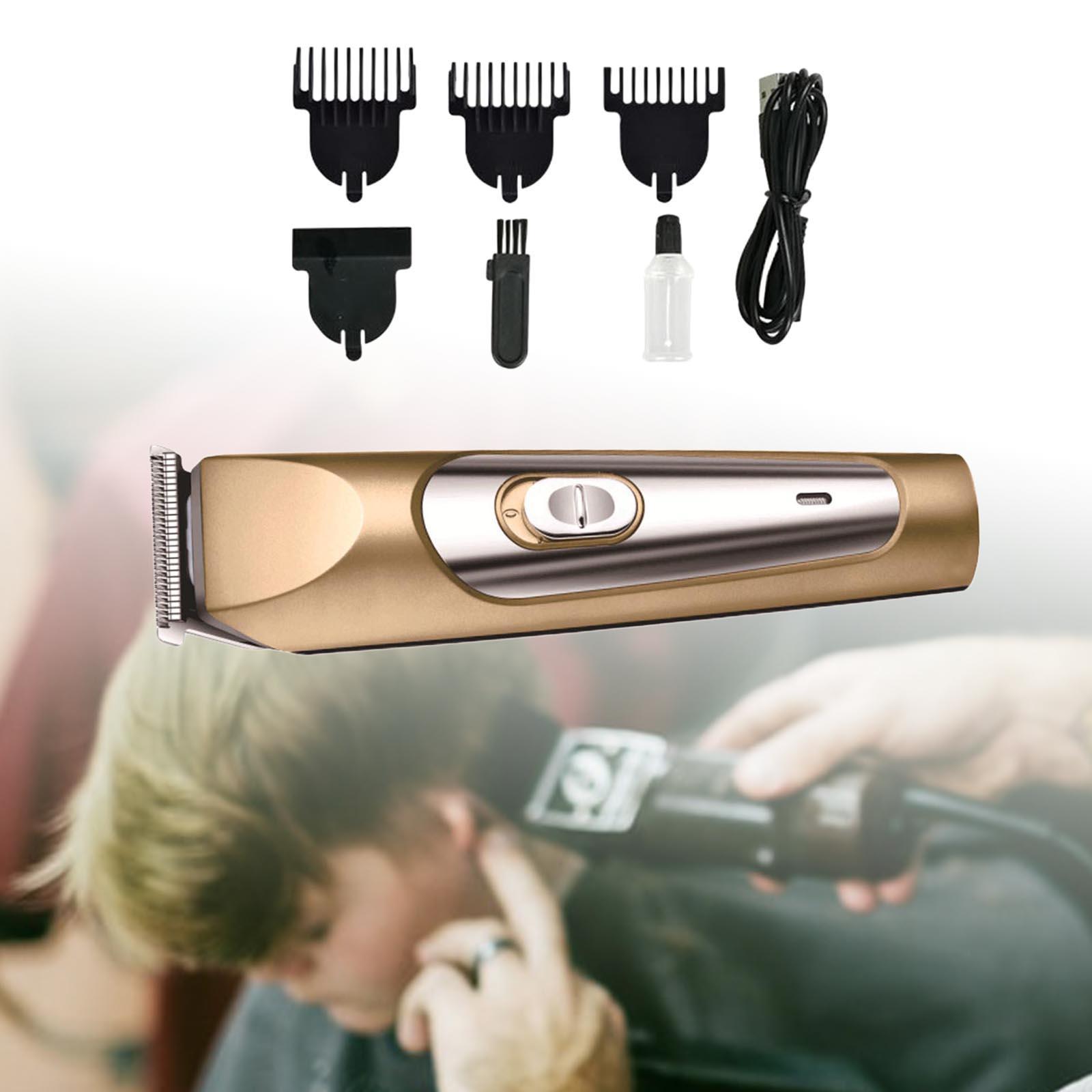 Professional Hair Clipper Removable USB Rechargeable for Men Stainless