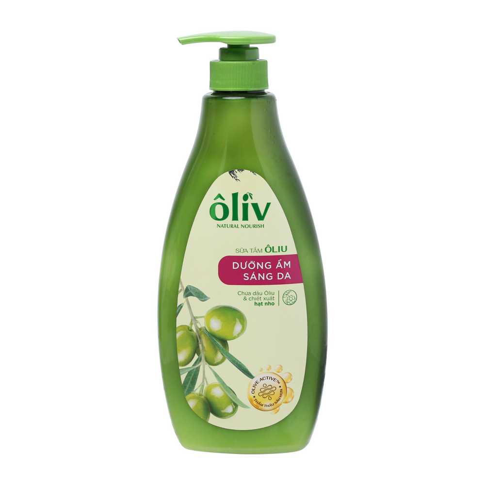 Sữa Tắm Olive Dưỡng Ẩm Sáng Da 650ML