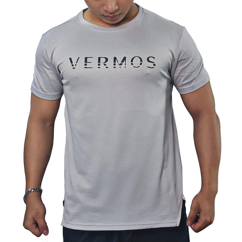 Áo Thun Thể Thao Nam,Áo Tập Gym Nam VERMOS V7 Xám