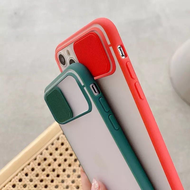 Ốp lưng dành cho iPhone 13 Pro Max , iPhone 12/12 Pro/12 Pro Max, 6s/7/8/SE2 có màn và nắp bảo vệ camera