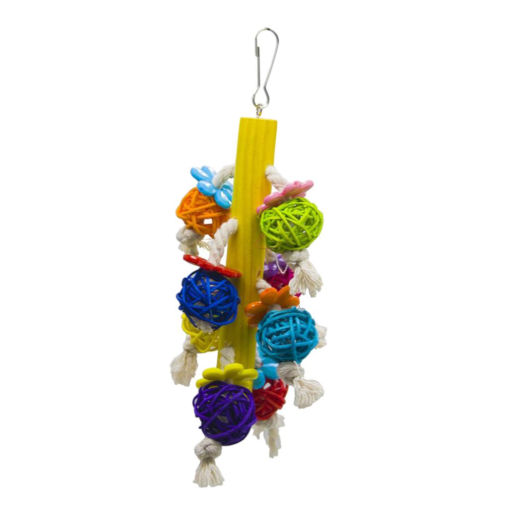 Parrot Cage Toys Bird Chew Toys Swing Toys Rope for Budgies Parakeet Cockatiels