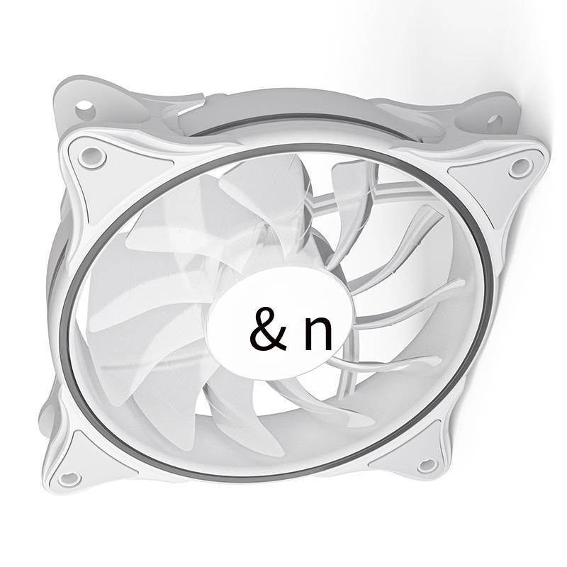 Ưu đãi đặc biệt cho Quạt máy tính để bàn Patriot Rainbow V1 ô nhiễm ánh sáng 12cm tắt tiếng quạt làm mát chống địa chấn