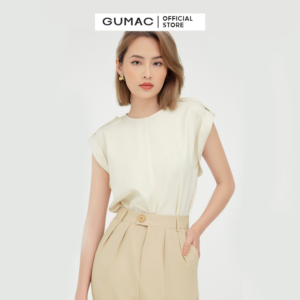 Quần tây nữ thiết kế  xếp ly ống bó GUMAC QB5132