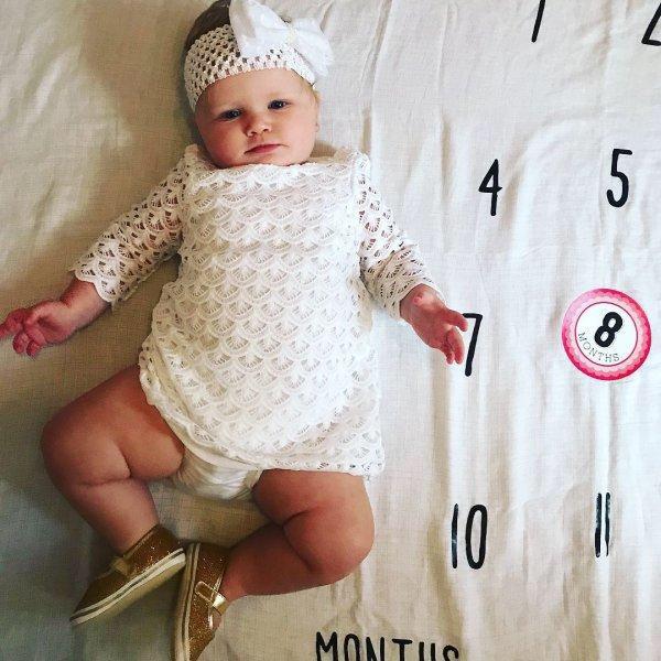 Váy trắng xuất dư 12M - 5T