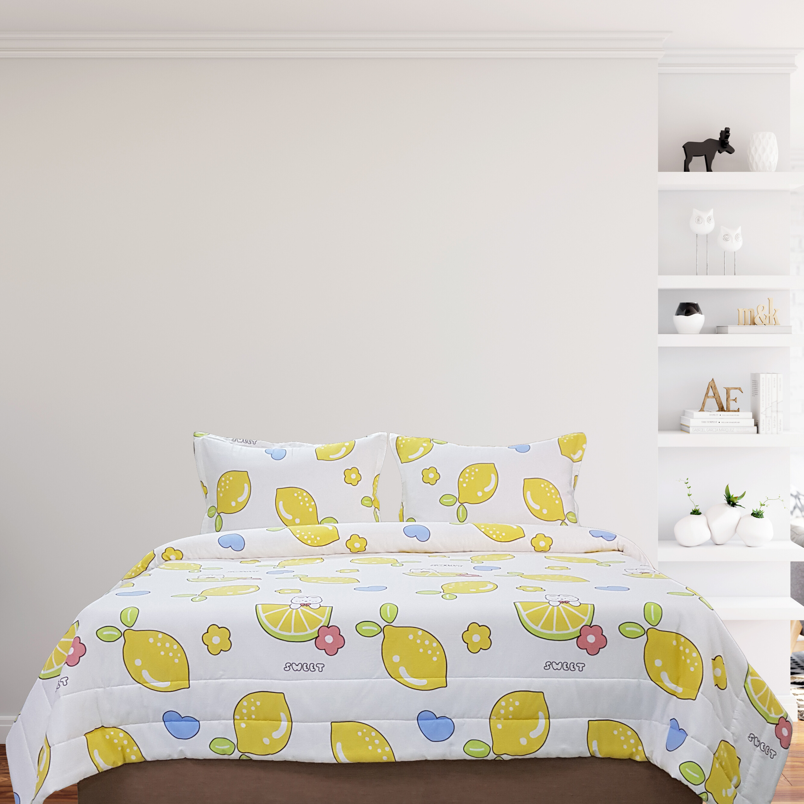Chăn chần bông MYM chất liệu vải Cotton Xô Muslin in hoạ tiết 180CM x 200CM