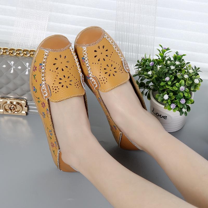 2020 Fashion women outdoor soft non-slip sneakers casual flat doll shoes