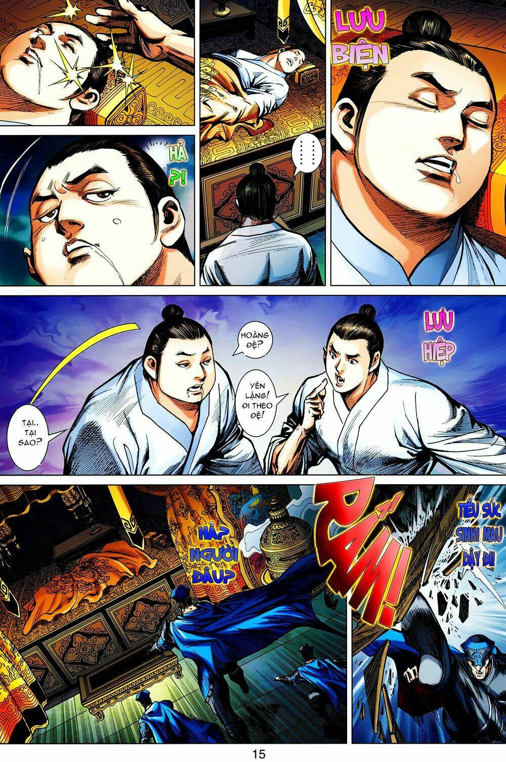 thiên tử truyền kỳ 7 - tam quốc kiêu hoàng chapter 17 15