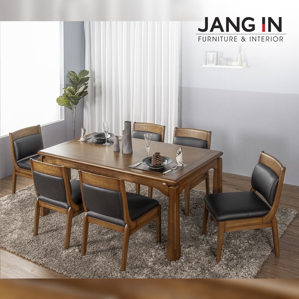 Bàn ăn 6 chỗ Janus N2 Jang In 1501010001-05