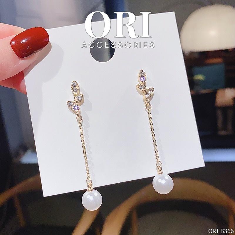 Bông tai nữ dáng dài Phoebe tinh tế thời trang ORI ACCESSORIES B366
