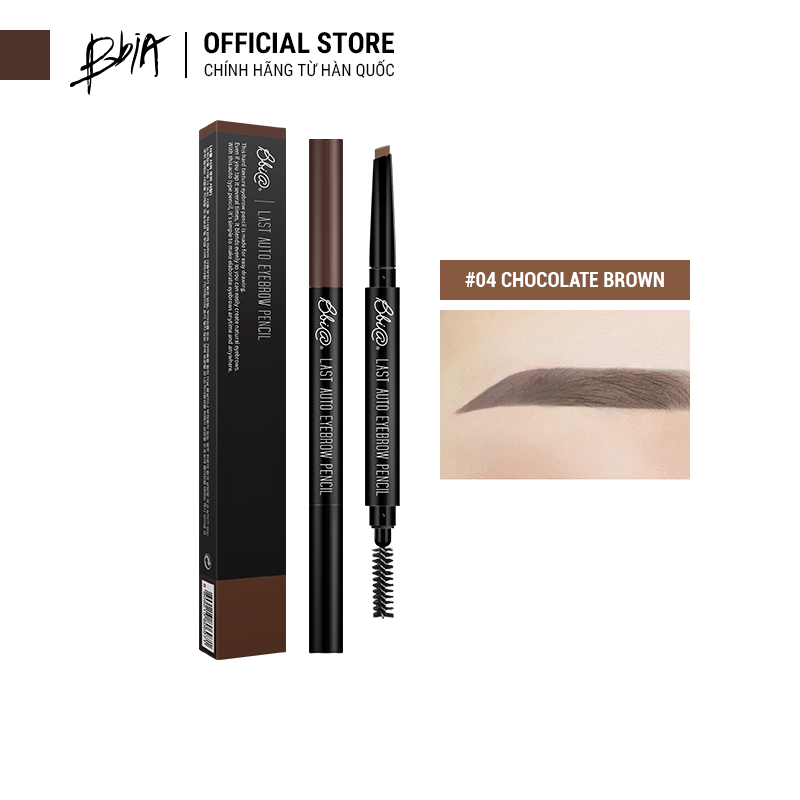 Kẻ chân mày Bbia Last Auto Eyebrow Pencil 0.18g (5 màu)