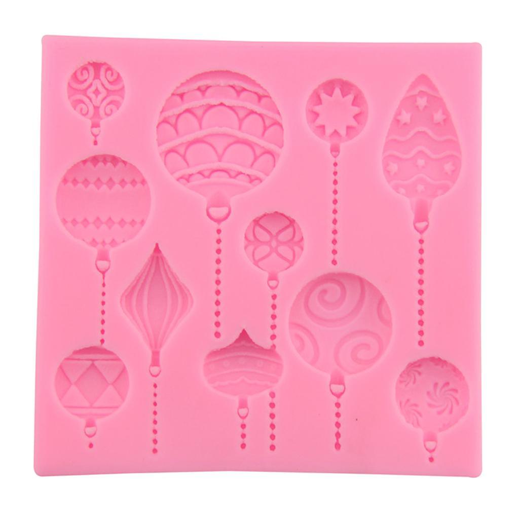 Air Balloons Silicone Fondant Cake Decor Baking Chocolate Mould