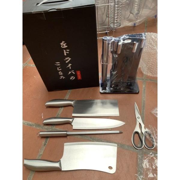 Bộ dao inox nhật 6 món seki hàng nội địa cao cấp